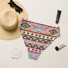 Load image into Gallery viewer, Yeehaw Multi Aztec Bikini Bottom