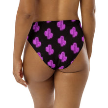 Load image into Gallery viewer, Yeehaw Purple Neon Cactus Bikini Bottom