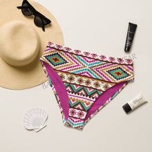 Load image into Gallery viewer, Yeehaw Multi Aztec Bikini Bottom