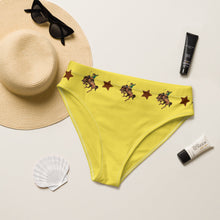 Load image into Gallery viewer, Yeehaw Mustard Bronc Buster Bikini Bottom