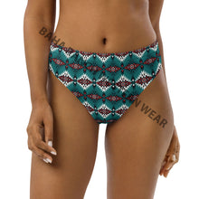 Load image into Gallery viewer, Yeehaw Teal Burgandy Bikini Bottom