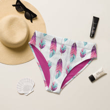 Load image into Gallery viewer, Yeehaw Boho Feather Bikini Bottom