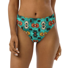 Load image into Gallery viewer, Yeehaw Turquoise Aztec Bikini Bottom