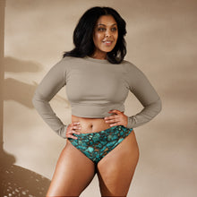 Load image into Gallery viewer, Yeehaw All Turquoise Bikini Bottoms