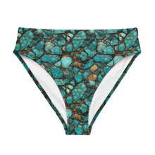 Load image into Gallery viewer, Yeehaw All Turquoise Bikini Bottoms