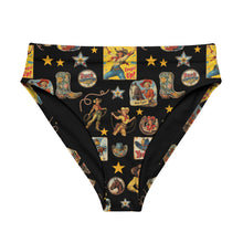 Load image into Gallery viewer, Yeehaw Vintage Cowgirl Collage Bikini Bottom