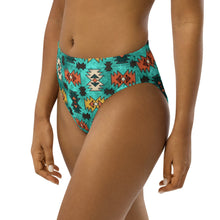 Load image into Gallery viewer, Yeehaw Turquoise Aztec Bikini Bottom