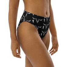 Load image into Gallery viewer, Yeehaw White Bullhead Cactus Bikini Bottom