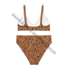 Load image into Gallery viewer, Yeehaw Tooled Leather Print Bikini