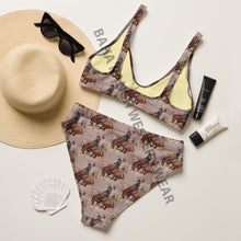 Load image into Gallery viewer, Yeehaw Vintage Cowboy Bronc Bikini