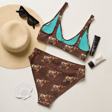 Load image into Gallery viewer, Yeehaw Leather & Longhorns Bikini
