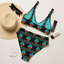 Load image into Gallery viewer, Yeehaw Black Aztec Bikini