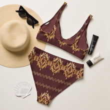 Load image into Gallery viewer, Yeehaw Gold Aztec Bikini