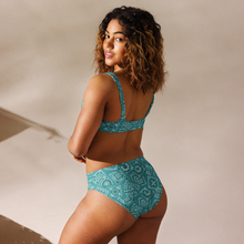 Load image into Gallery viewer, Yeehaw Turquoise Bandana Bikini