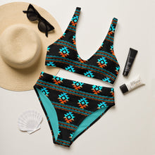 Load image into Gallery viewer, Yeehaw Black Aztec Bikini