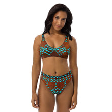 Load image into Gallery viewer, Yeehaw Turquoise Aztec Bikini