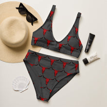 Load image into Gallery viewer, Yeehaw Red Bull Skull Bikini