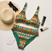 Load image into Gallery viewer, Yeehaw Mustard Aztec Bikini