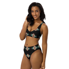 Load image into Gallery viewer, Yeehaw Black Aztec Bikini