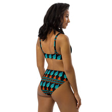 Load image into Gallery viewer, Yeehaw Turquoise Cactus Bikini