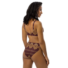 Load image into Gallery viewer, Yeehaw Gold Aztec Bikini