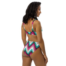 Load image into Gallery viewer, Yeehaw Turquoise Pink Aztec Bikini