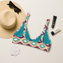 Load image into Gallery viewer, Yeehaw Aztec Print Bikini Top