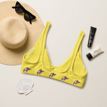 Load image into Gallery viewer, Yeehaw Mustard Bronc Buster Bikini Top