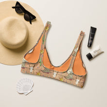 Load image into Gallery viewer, Yeehaw Desert Symbols Bikini Top