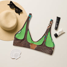 Load image into Gallery viewer, Yeehaw Bullhead Cactus Bikini Top