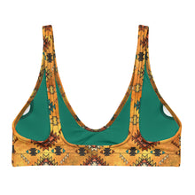 Load image into Gallery viewer, Yeehaw Golden Aztec Bikini Top