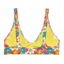 Load image into Gallery viewer, YEEHAW Flower Child Retro Bikini Top