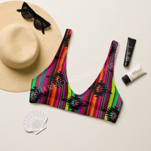 Load image into Gallery viewer, Yeehaw Aztec Serape Bikini Top