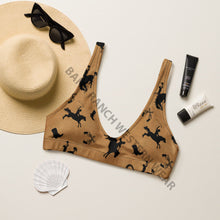 Load image into Gallery viewer, Yeehaw Vintage Western Bikini Top