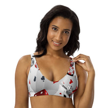 Load image into Gallery viewer, Yeehaw Lucky In Vegas Bikini Top