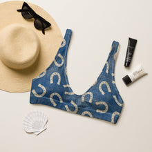 Load image into Gallery viewer, Yeehaw Vintage Horseshoe Bikini Top