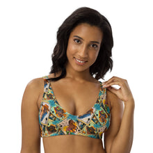 Load image into Gallery viewer, Yeehaw Feelin' Lucky Cowgirl Bikini Top