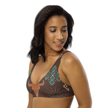 Load image into Gallery viewer, Yeehaw Bullhead Cactus Bikini Top