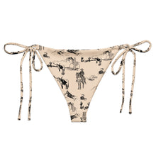 Load image into Gallery viewer, Baha Ranch Yeehaw Cowboy Ranch String Bikini Bottom
