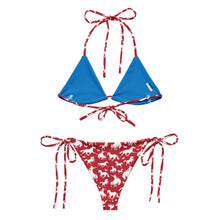 Load image into Gallery viewer, Yeehaw Red Rodeo Cowboy String Bikini