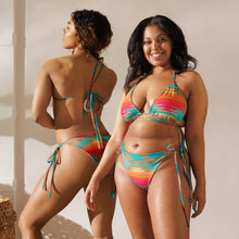 Load image into Gallery viewer, Yeehaw Southwest Aztec String Bikini