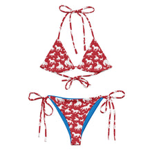 Load image into Gallery viewer, Yeehaw Red Rodeo Cowboy String Bikini