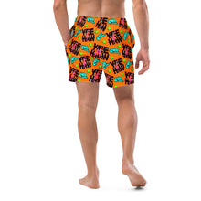 Load image into Gallery viewer, Yeehaw Orange Men's Swim Trunks