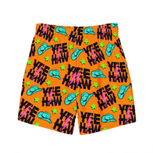 Load image into Gallery viewer, Yeehaw Orange Men's Swim Trunks