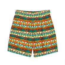 Load image into Gallery viewer, Yeehaw Native Aztec Men's Swim Trunks