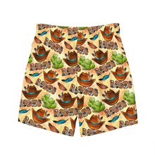 Load image into Gallery viewer, Yeehaw Rodeo Fever Men's Swim Trunks