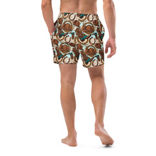 Load image into Gallery viewer, Yeehaw Cowboy Up Men's Swim Trunks