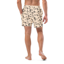 Load image into Gallery viewer, Yeehaw Cowboy Ranch Men's Swim Trunks