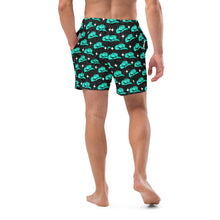 Load image into Gallery viewer, Yeehaw Turquoise Hat Men's Swim Trunks