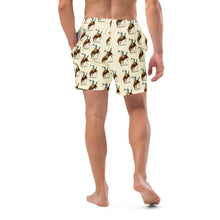 Load image into Gallery viewer, Yeehaw Vintage Rodeo Men's Swim Trunks